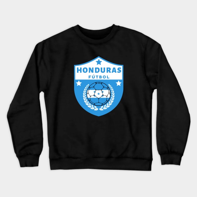 Honduras Football Crewneck Sweatshirt by footballomatic